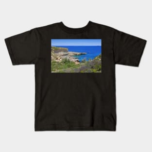 St. Peter's Pool, Malta. Kids T-Shirt